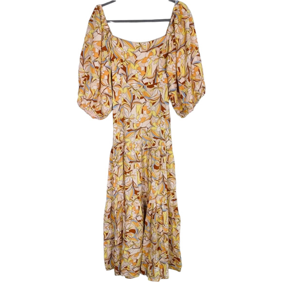 New Anthropologie L SPACE Bahia Dress RESORTWEAR $200 SMALL Soulshine Floral - Picture 6 of 9